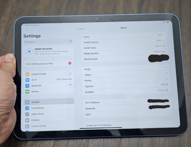 Ipad 11th Gen A16 Celullar 