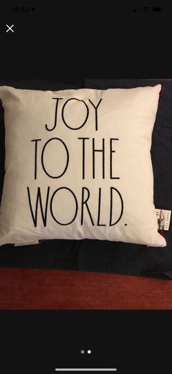 Rae Dunn Christmas Pillow
