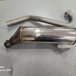 Honda TRX 450 HRC Header And Muffler With HRC Tip