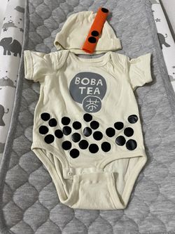 Boba Milk Tea Onesie