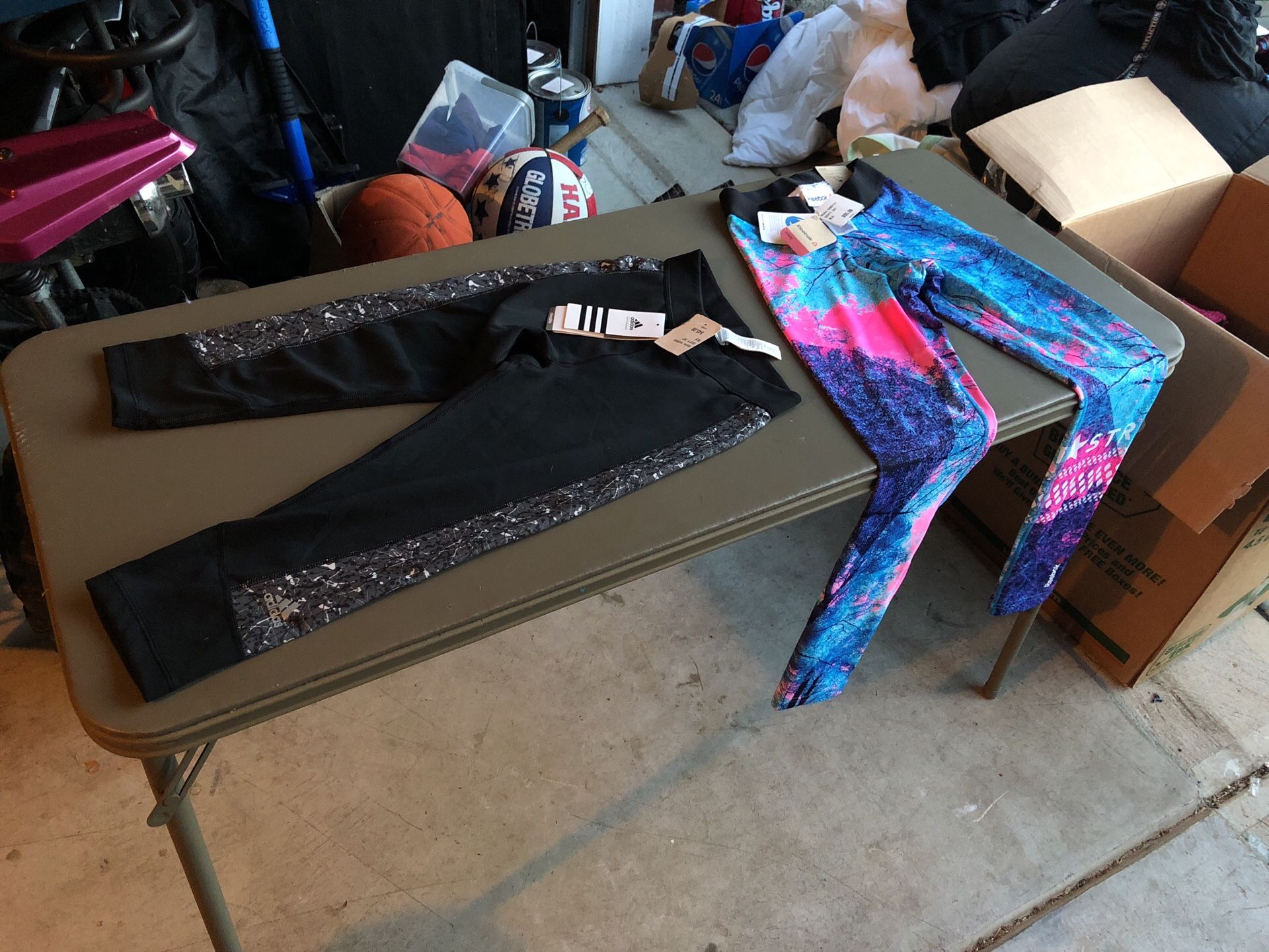 ADIDAS AND REEBOK - women XS