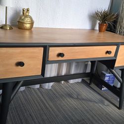 MCM  Two-Tone Desk