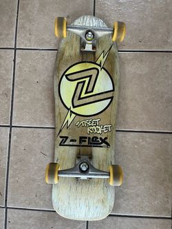 Vintage Z-Flex Street Rocket Skateboard - Maple Deck - Original !!!