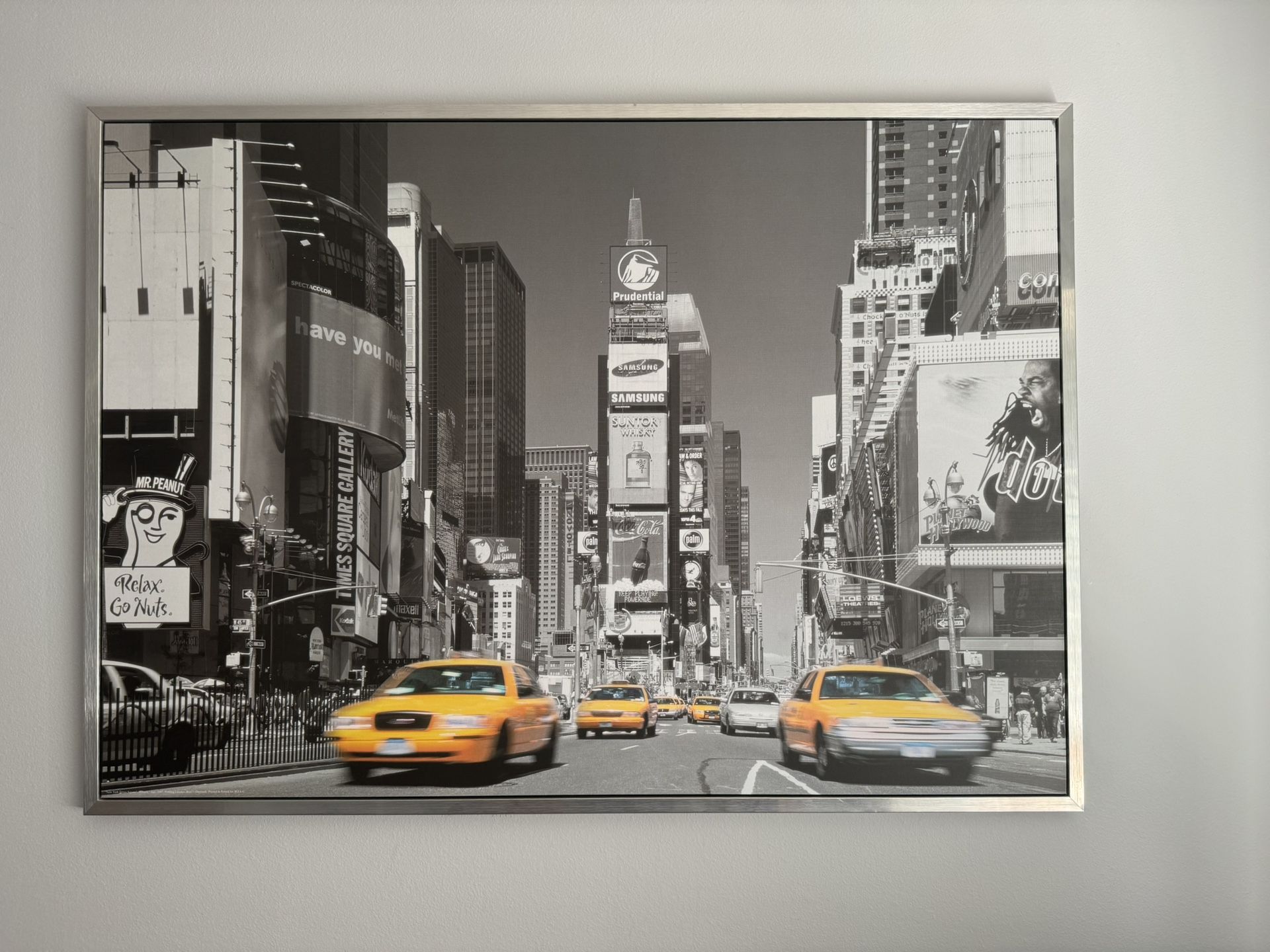 New York Street Screen - Framed Art