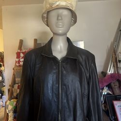 Beautiful leather coat