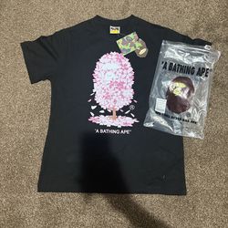 Bape t-shirt flower tree