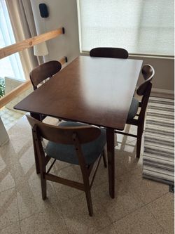 Mid century modern dining set