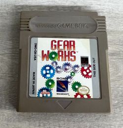 Sony Imagesoft Gear Works GameBoy Puzzle Cartridge US 1993 Teque Software (PO1022051)