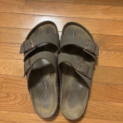 Birkenstock Arizona Birkibuc Sandals Size 12-12.5 (Regular/ Wide) - Used/Good Condition