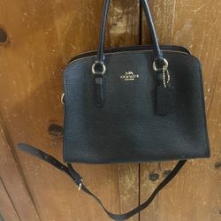 Coach Leather Bag Pebble
