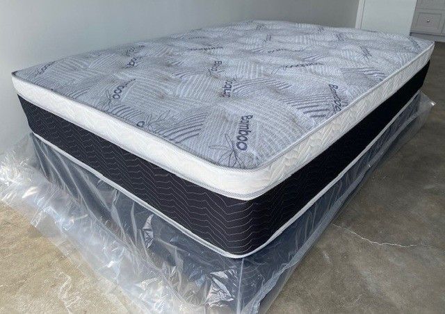 Full Euro Bamboo Orthopedic Mattresses!!