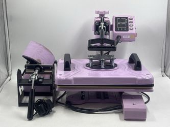 Heat press machine with 30oz tumbler 12x15x 5