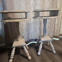 2  Vintage Side Tables/ Night Stands