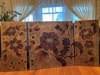 Three Decorative Paintings