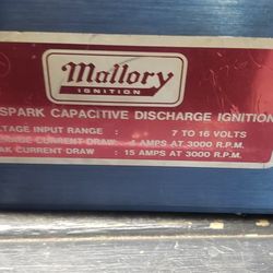 Mallory Multi Spark Capacitive Discharge Ignition 