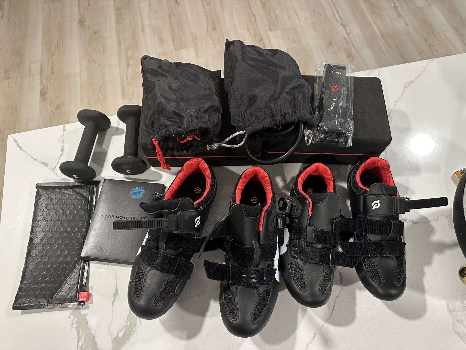 PELOTON BIKE AND TREADMILL 