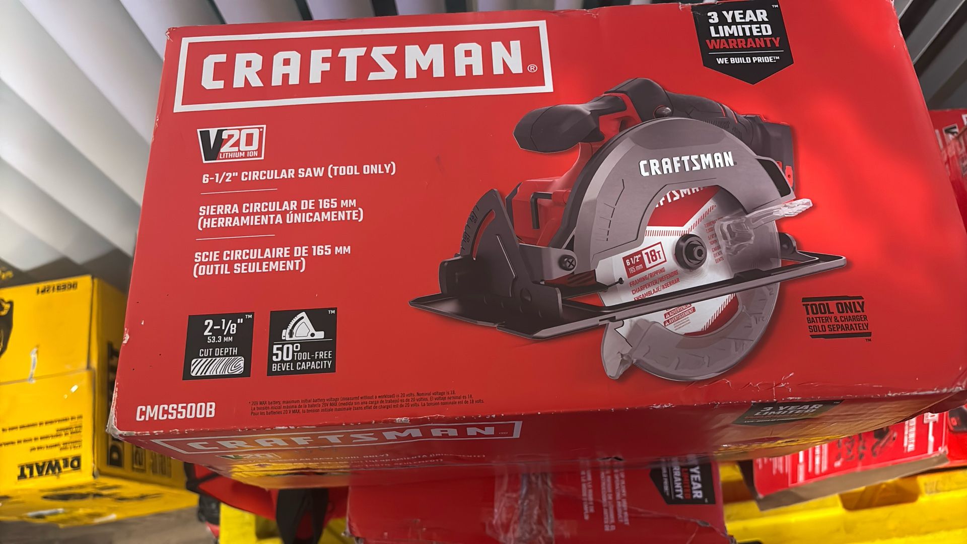 Craftsman 6-1/2 Circular Saw (tool Only) 