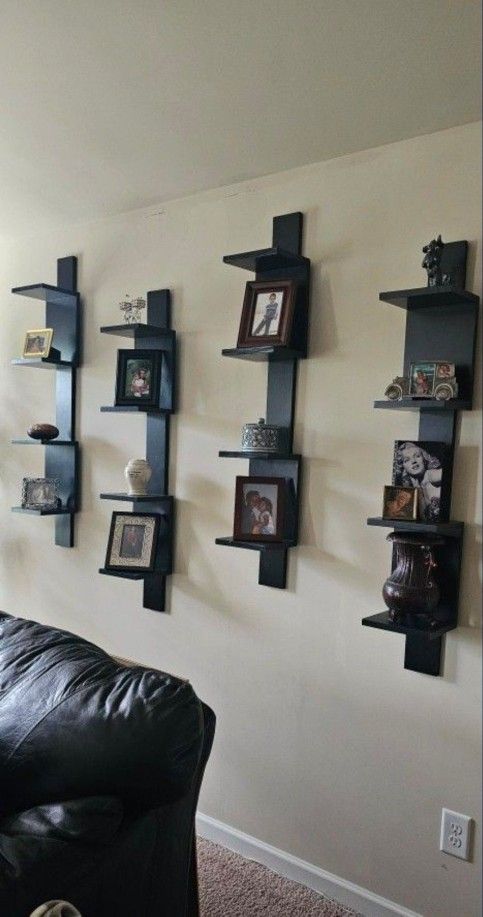 Four Etagere Bookcase - These Wall Bookshelves are Stylish and Functional