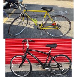 2 bike bicycles each $80 both $150