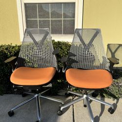 Herman Miller Sayl Office Chair /orange 