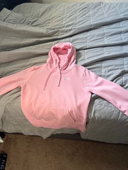 Pink nike hoodie xs