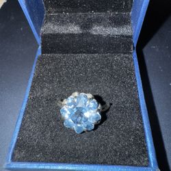 Vintage 10k White Gold Ring