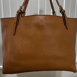 Tory Burch Saffiano Leather Tote