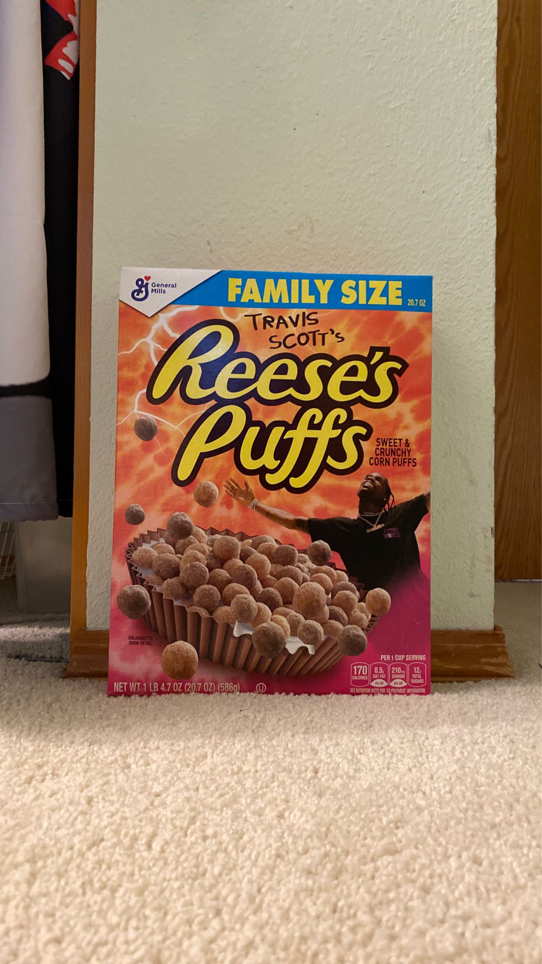 Travis Scott Reese’s puffs cereal