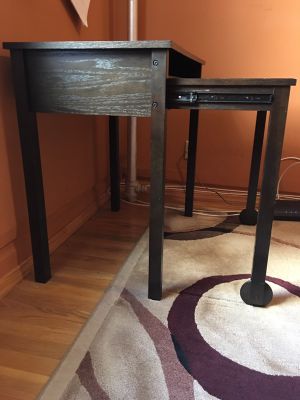 West Elm Jay Desk In Brown Expandable For Sale In New York Ny