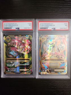 PSA Mega Charizard EX & Mega Venusaur EX