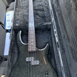 Dean John Campbell Bass Guitar With EMG’s And Case 
