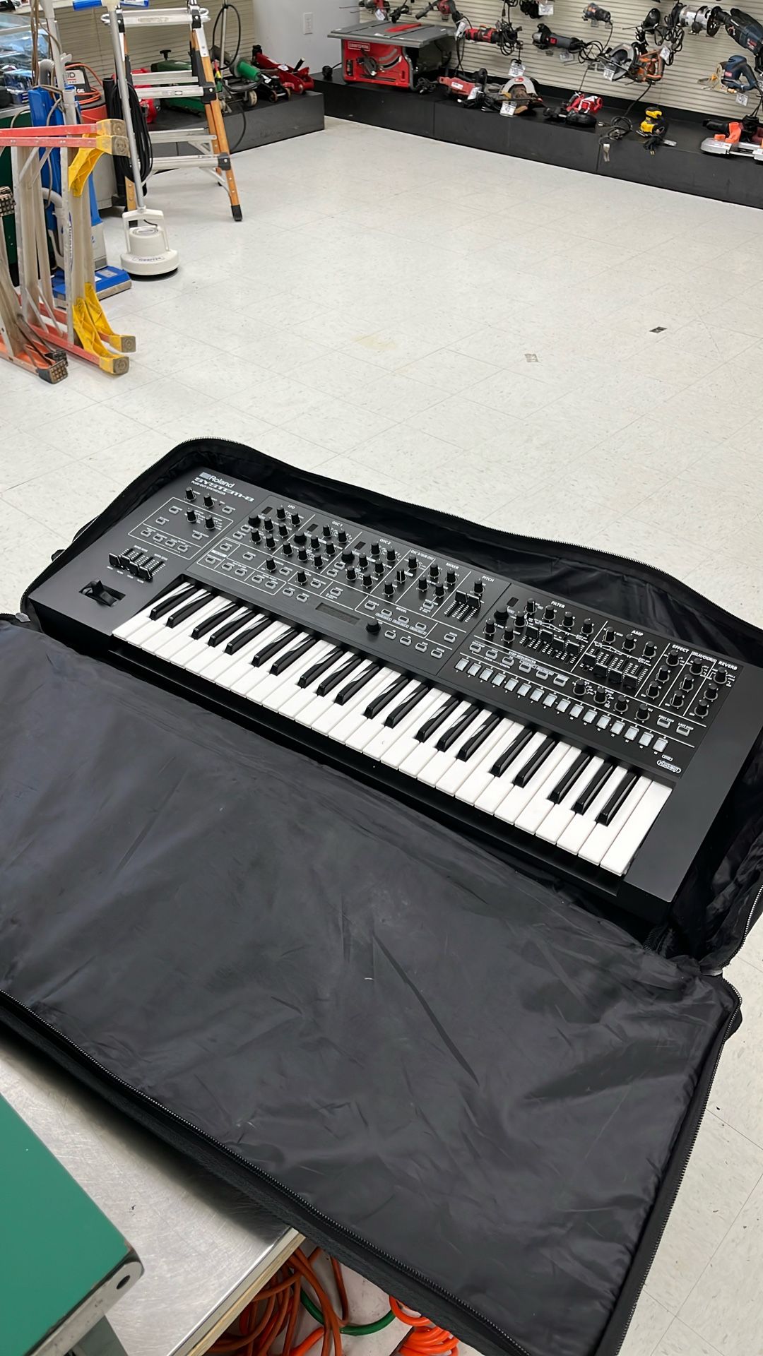 Roland System 8 Plug Out Synthesizer Keyboard With Case