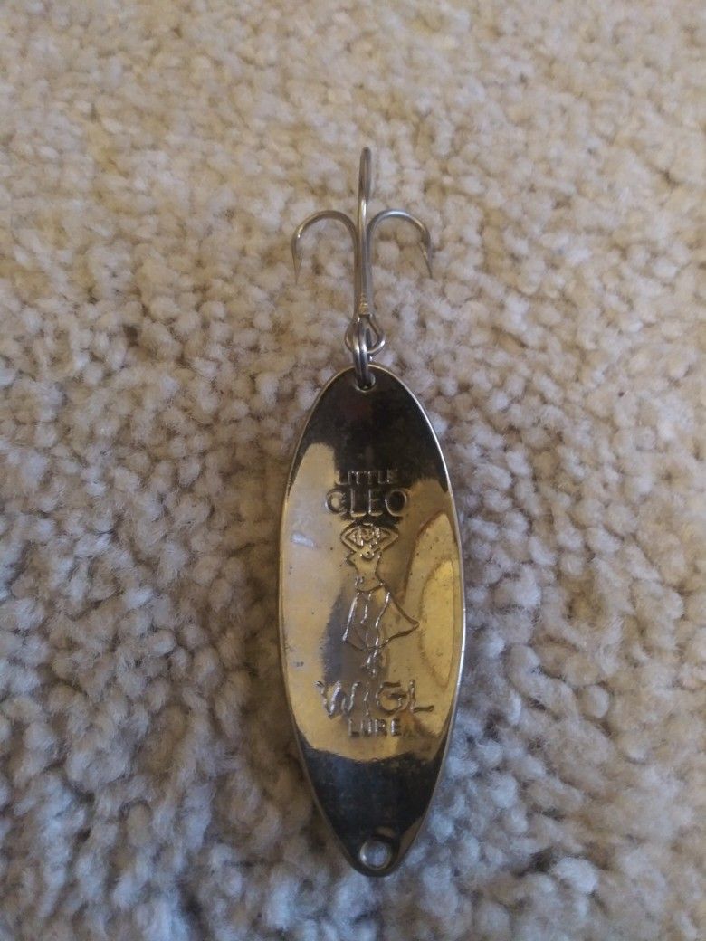 Rare Little Cleo Topless Hula Dancer Fishing Lure 2in.