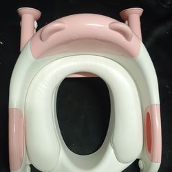 Toddler toilet ladder