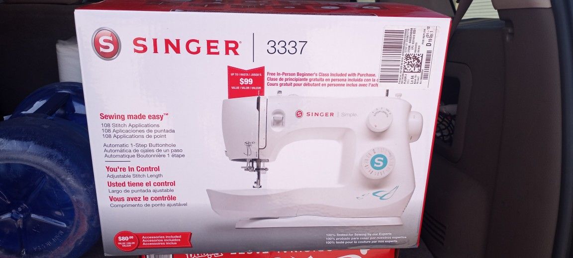 Singer Sewing Machine 3337