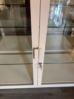 Glass cabinets