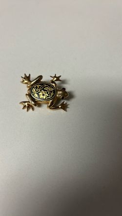Pasador/pendiente Tortuga de oro Toledano