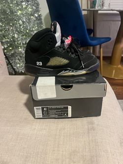 Air Jordan Metallic 5s Kids sz 4.5/Womens sz 6
