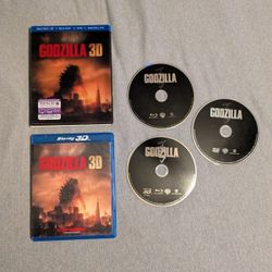 Godzilla 2014 Blu-Ray 3D