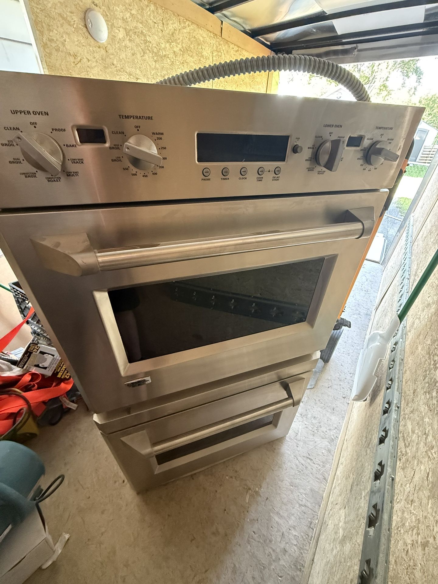 GE Monogram Electric Double Oven