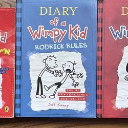 Diary Of A Wimpy Kid 2 Books $10