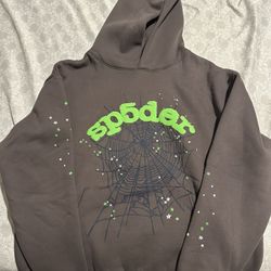 Spyder Hoodie Grey Green Black Xl