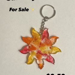 Sun Keychain
