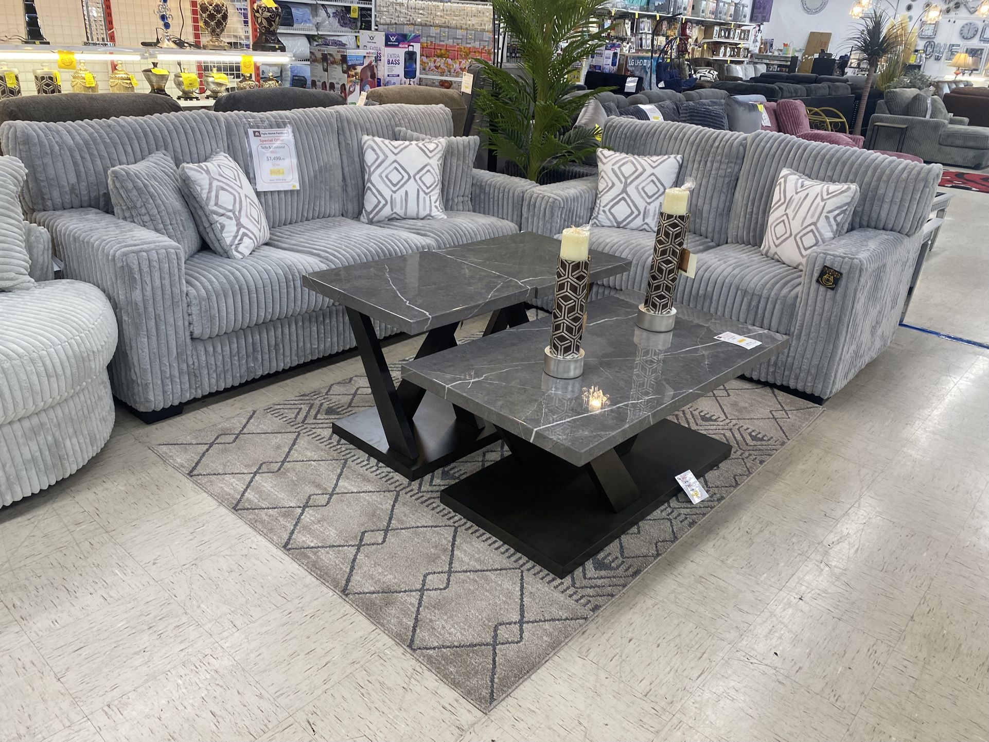 Sofa And Love Seat $999