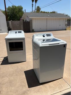GE washer+dryer set