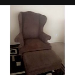 Free Armchair And Ottoman