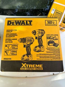 Dewalt brushless combo kit