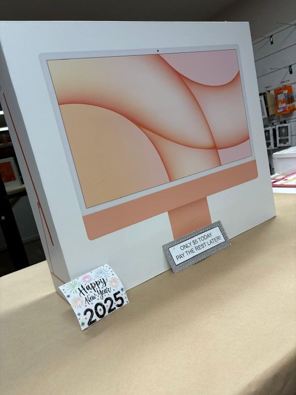 Apple IMac 24 Inch 2021 M1 Desktop - Only $1 Today Pay The Rest Later!