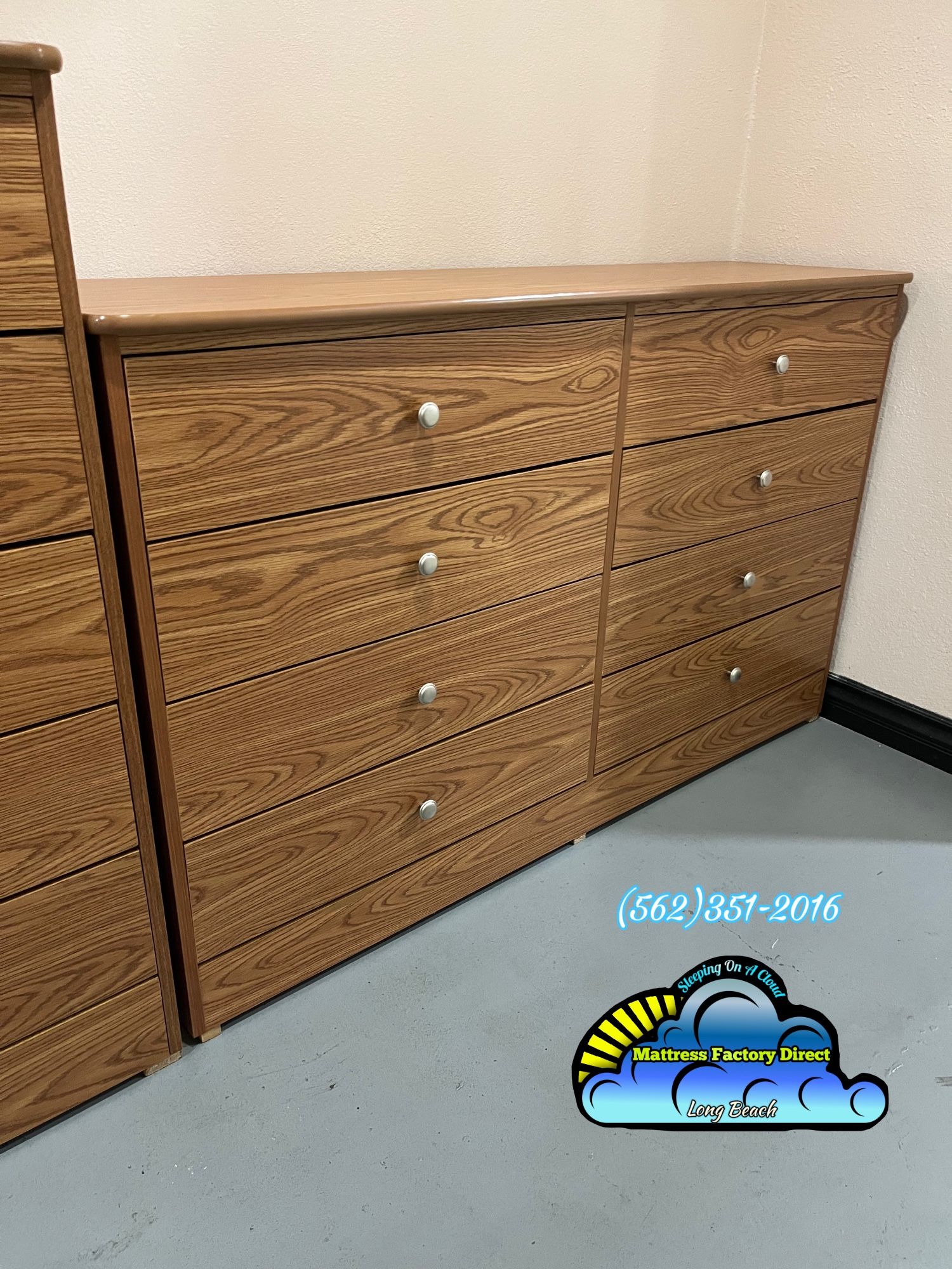 Eight Drawer Dresser Oak Chest Cajonera Nueva Comoda