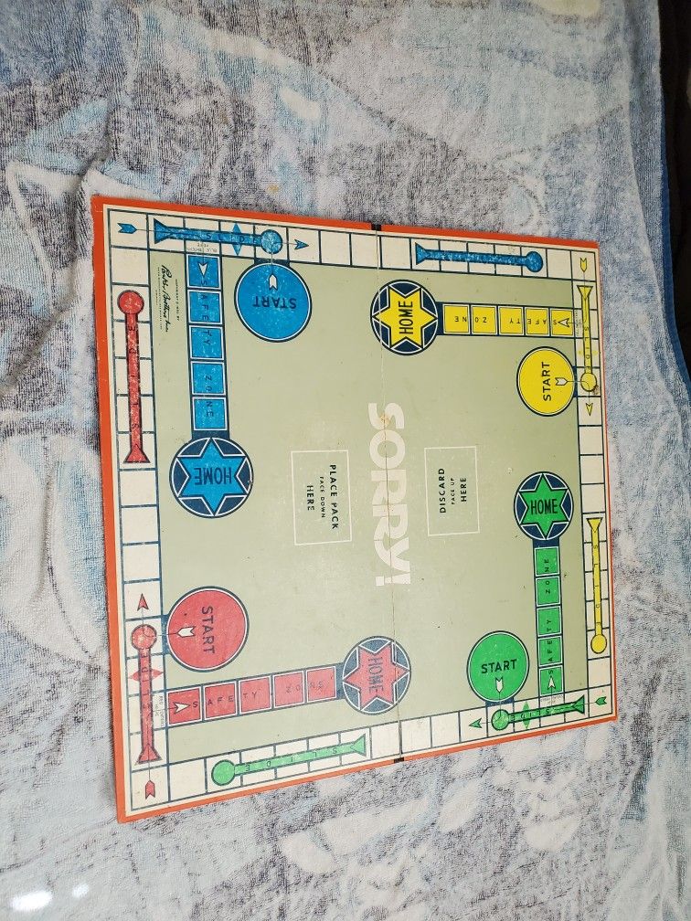 1950s  Sorry (Board Only)